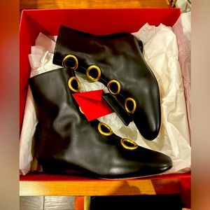 Valentino boots! Leather
